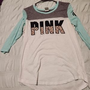 Small Pink 3/4 sleeve